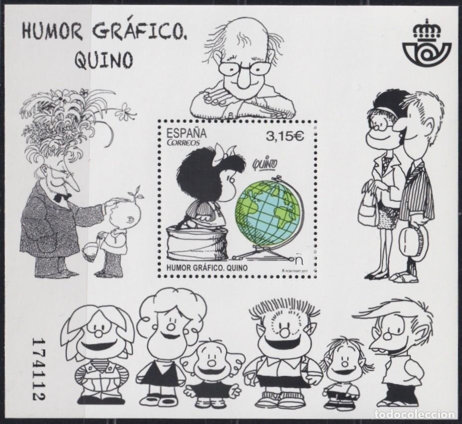 Briefmarken: F-EX63912 ESPA&Ntilde;A SPAIN MNH 2017 CARTOON MALFALDA GRAFIC QUINO SHEET.