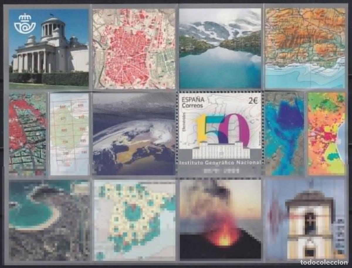 Briefmarken: F-EX63942 ESPA&Ntilde;A SPAIN MNH 2020 150&ordm; ANNIV NATIONAL GEOGRAPHIC INSTITUTE.