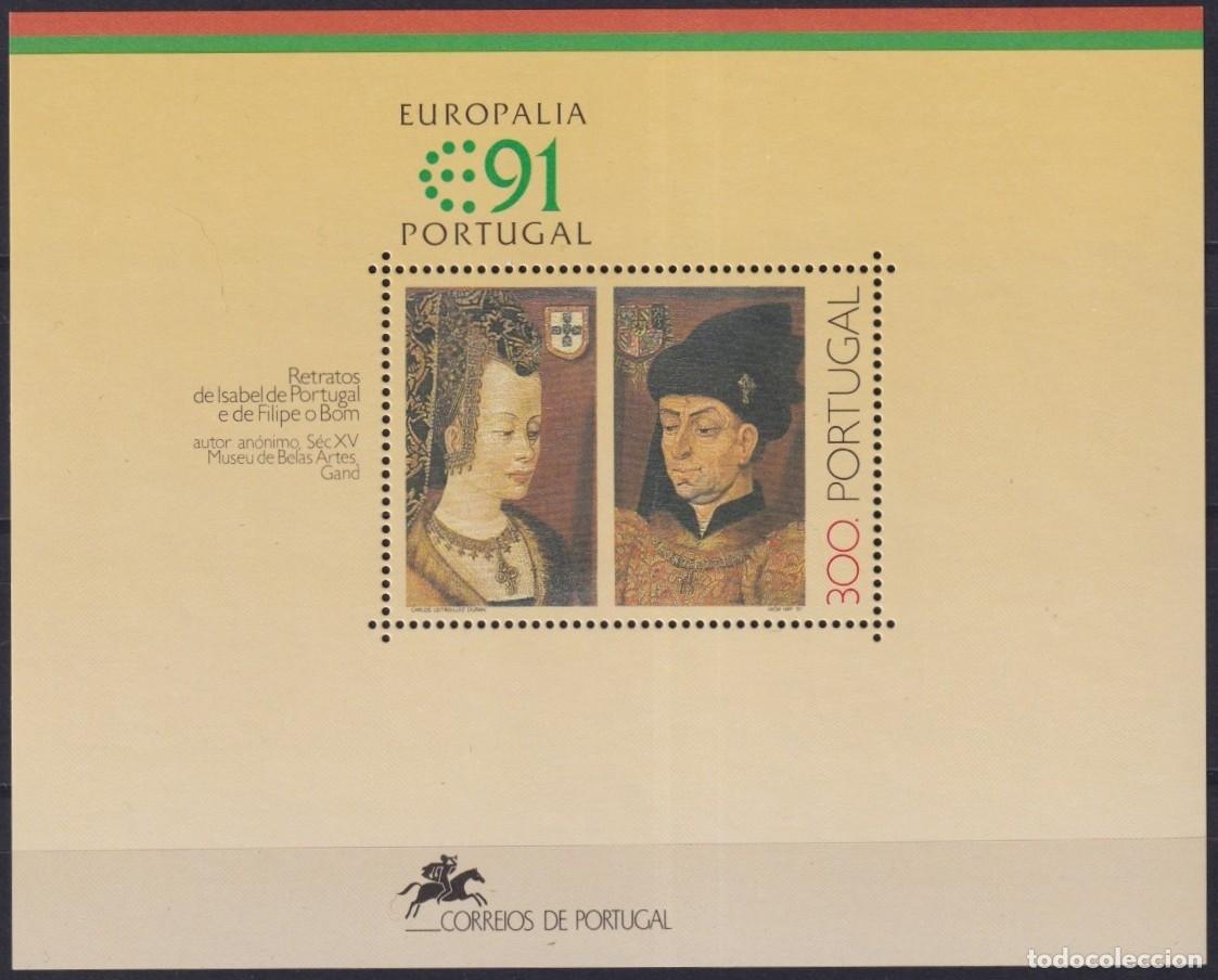 Briefmarken: F-EX61219 PORTUGAL MNH 1991 EUROPALIA ART PAINTING.
