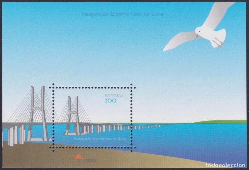 Stamps: F-EX61936 PORTUGAL MNH 1998 INAUGURATION OF VASCO DE GAMA BRIDGE.