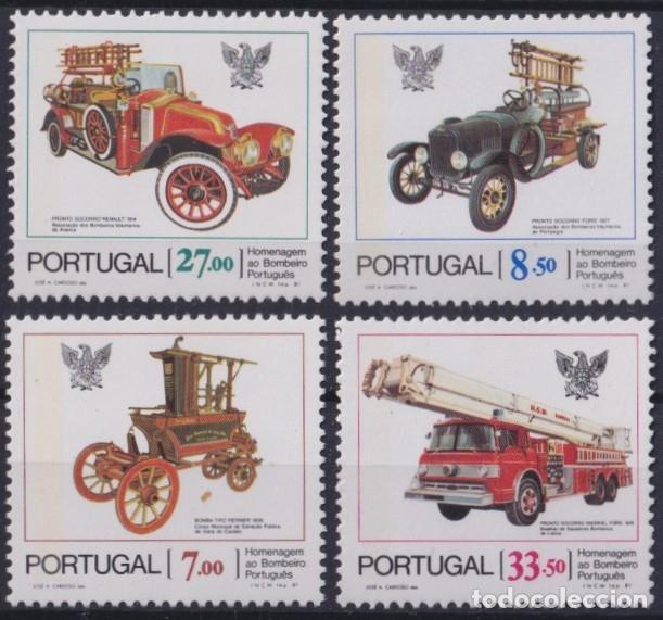 Francobolli: F-EX64570 PORTUGAL MNH 1981 FIREFIGHTERS BOMBEROS.