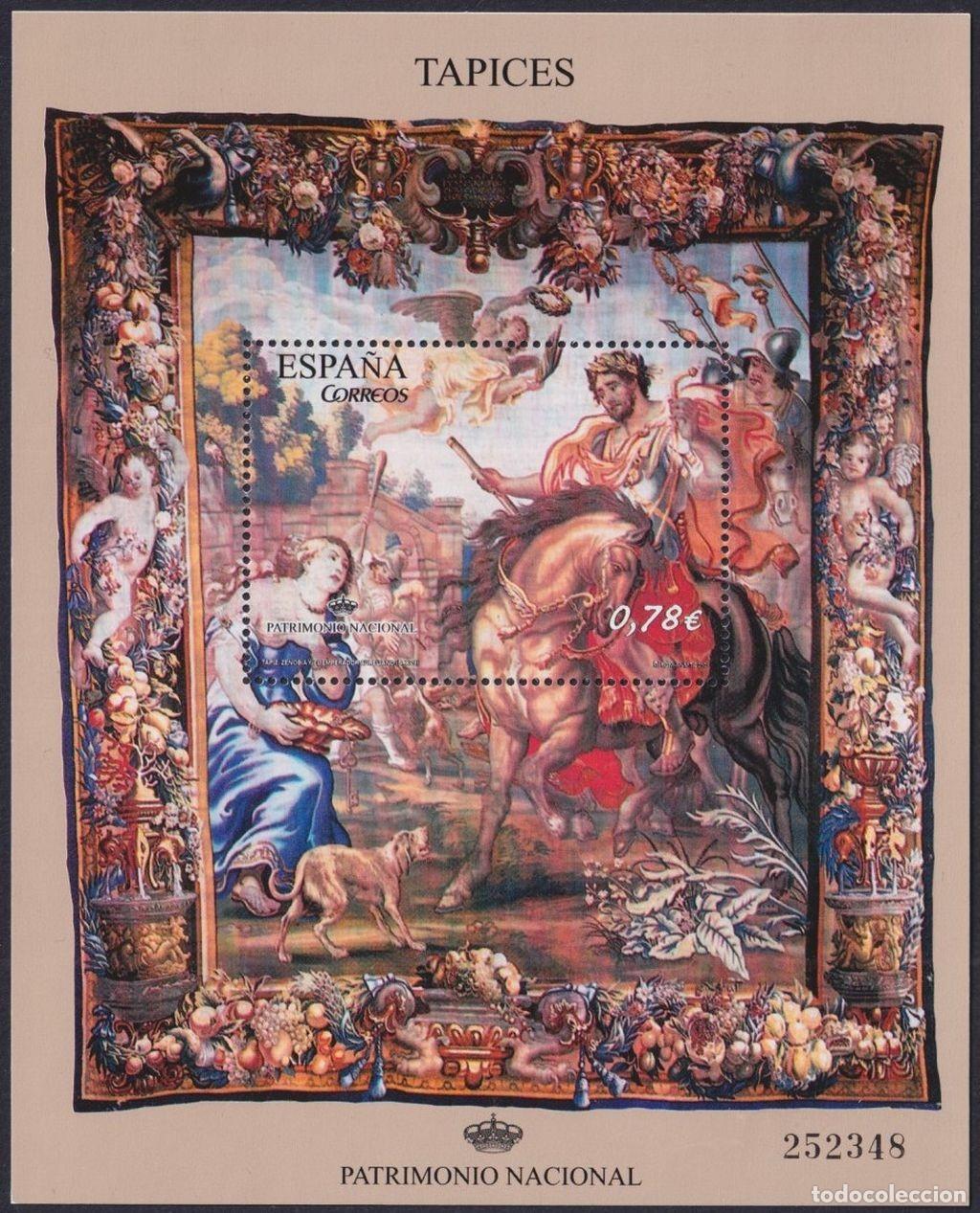Francobolli: F-EX63707 ESPA&Ntilde;A SPAIN MNH 2010 TAPICES HISTORICOS ZENOBIA Y AURELIANO.