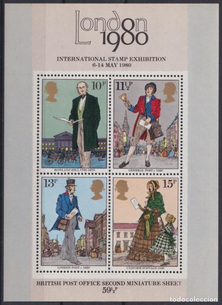 Stamps: F-EX65177 ENGLAND UK GREAR BRITAIN MNH 1980 PENNY BLACK ROWLAND HILL.