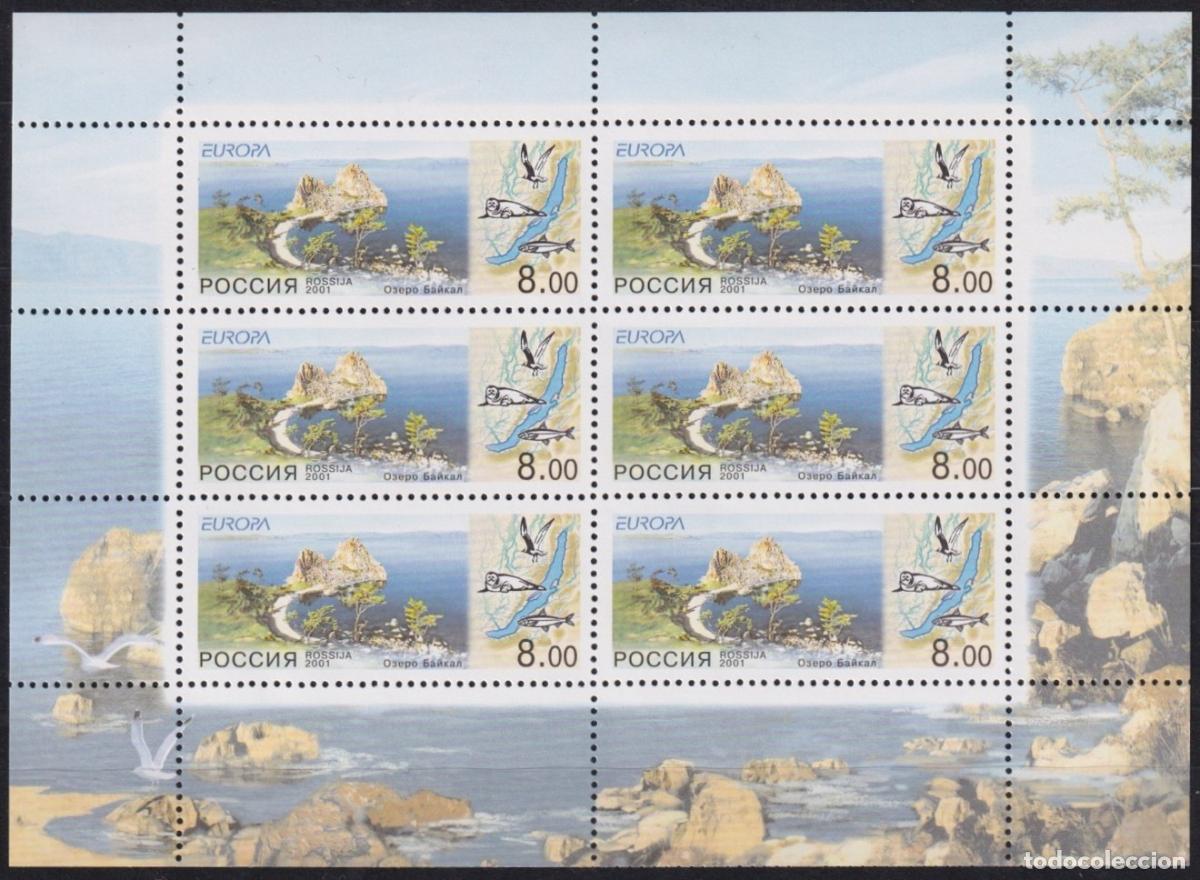 Sellos: F-EX64758 RUSSIA MNH 2001 EUROPA CEPT NATIONAL PARK FAUNA.