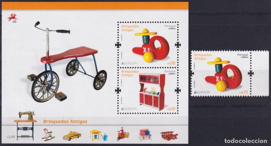 Stamps: F-EX66032 PORTUGAL MNH 2015 EUROPA CEPT OLD CHILDREN TOYS.