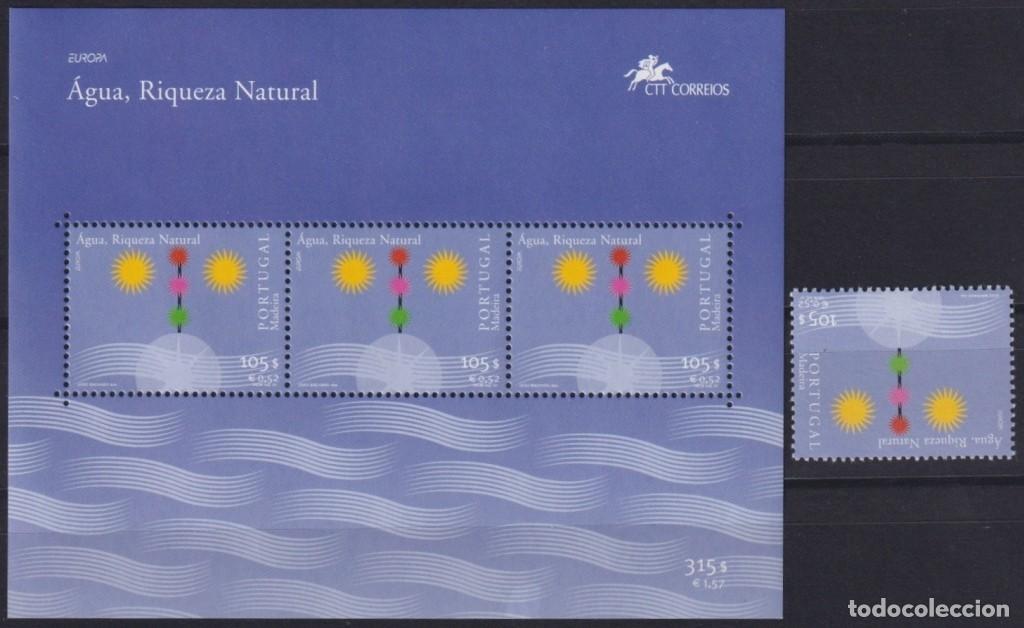 Francobolli: F-EX66024 PORTUGAL MADEIRA MNH 2001 EUROPA CEPT WATER.