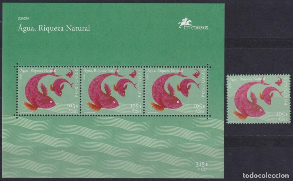 Francobolli: F-EX66026 PORTUGAL MNH 2001 EUROPA CEPT WATER FISH.