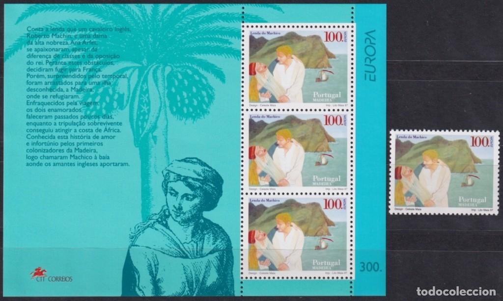 Francobolli: F-EX66017 PORTUGAL MADEIRA MNH 1998 EUROPA CEPT ANCIENT LEGENDS.