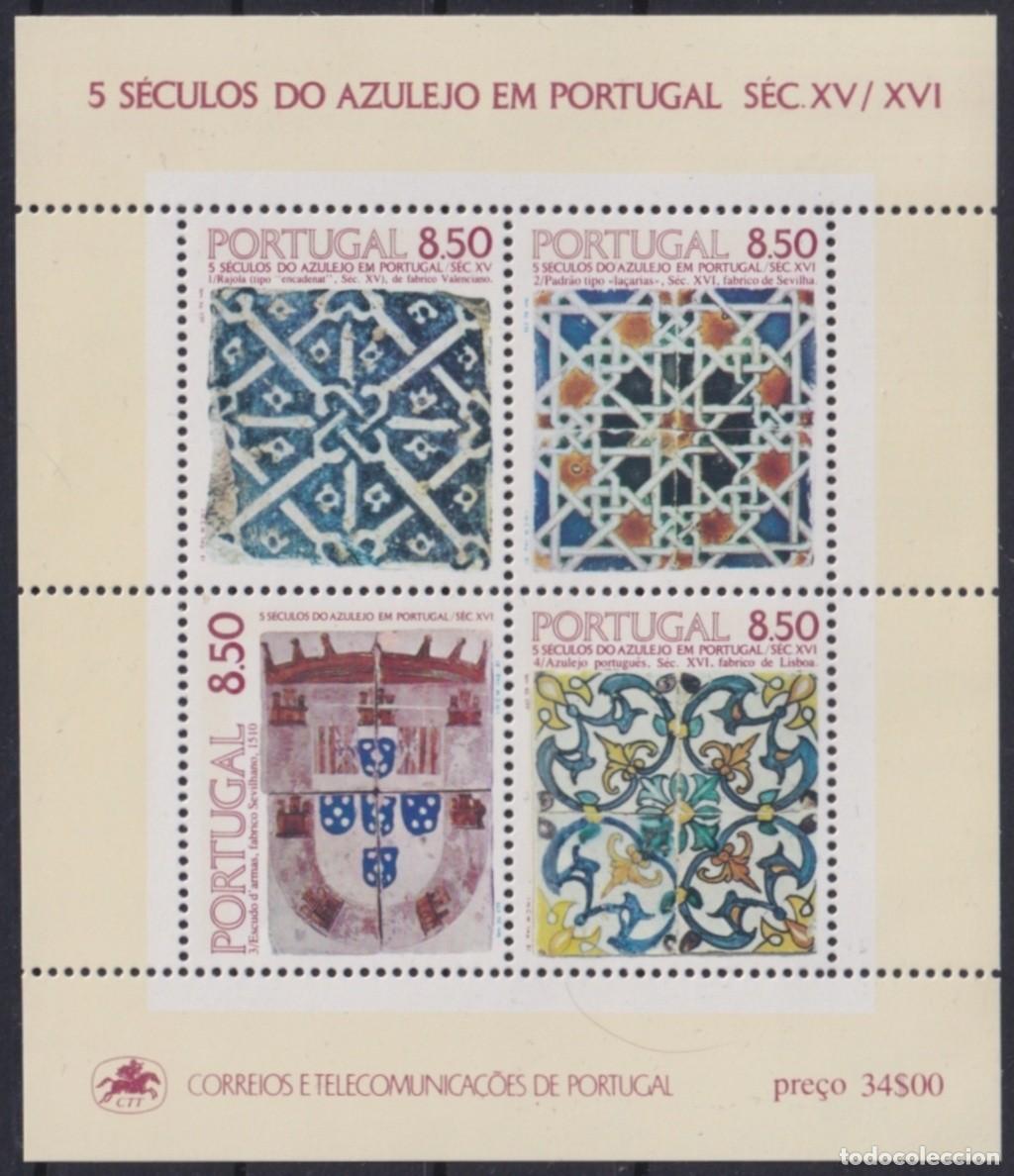 Francobolli: F-EX65695 PORTUGAL MNH 1981 500th ANNIV AZULEJOS POTTERY.