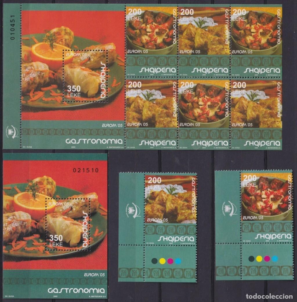 Francobolli: F-EX66072 ALBANIA MNH 2006 EUROPA GASTRONOMY FOOD.