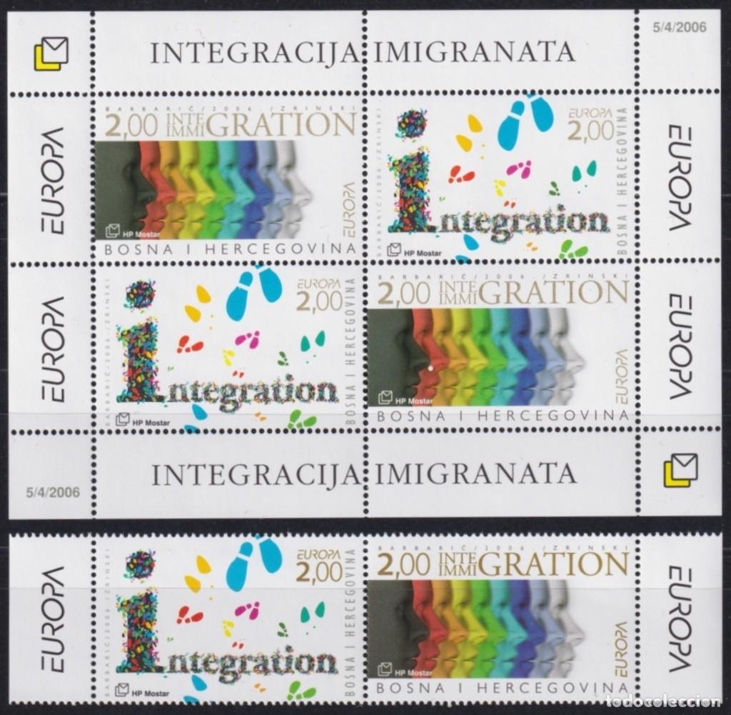 Francobolli: F-EX65702 BOSNIA & HERCEGOVINA MNH 2006 EUROPA CEPT INTEGRATION.