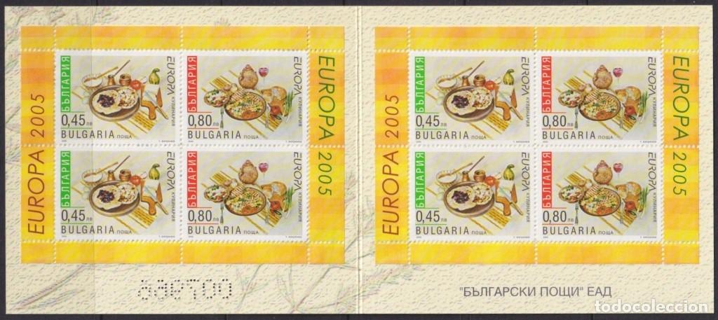 Francobolli: F-EX65575 BULGARIA MNH 2005 EUROPA CEPT GASTRONOMY FOOD.