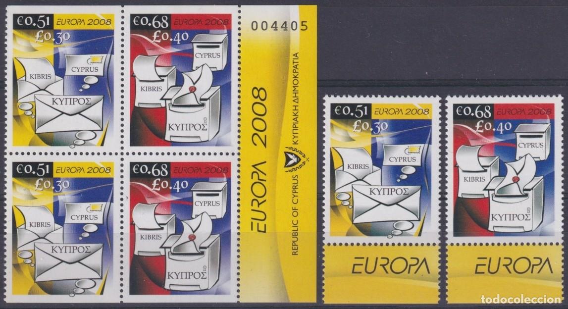 Timbres: F-EX65758 CYPRUS MNH 2008 EUROPA HAND WRITTER THE LETTER.