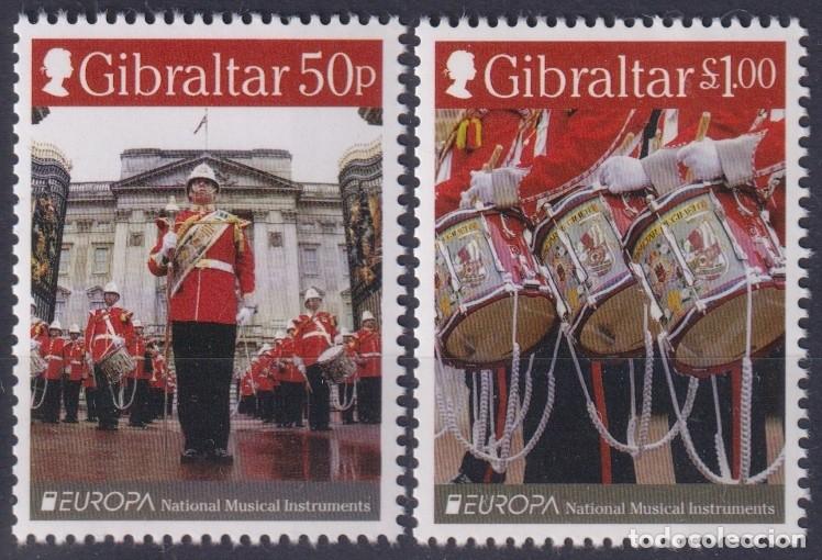 Timbres: F-EX65858 GIBRALTAR MNH 2014 EUROPA CEPT MUSIC INSTRUMENT.