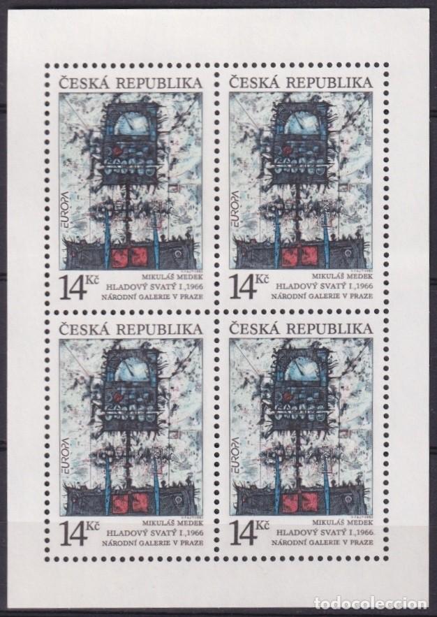 Selos: F-EX65644 CZECHOSLOVAKIA MNH 1993 EUROPA CEPT CONTEMPORARY ART.