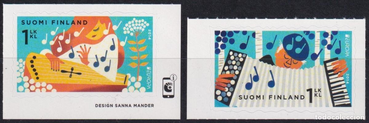 Selos: F-EX65736 FINLAND SUOMI MNH 2014 EUROPA CEPT MUSIC INSTRUMENT.