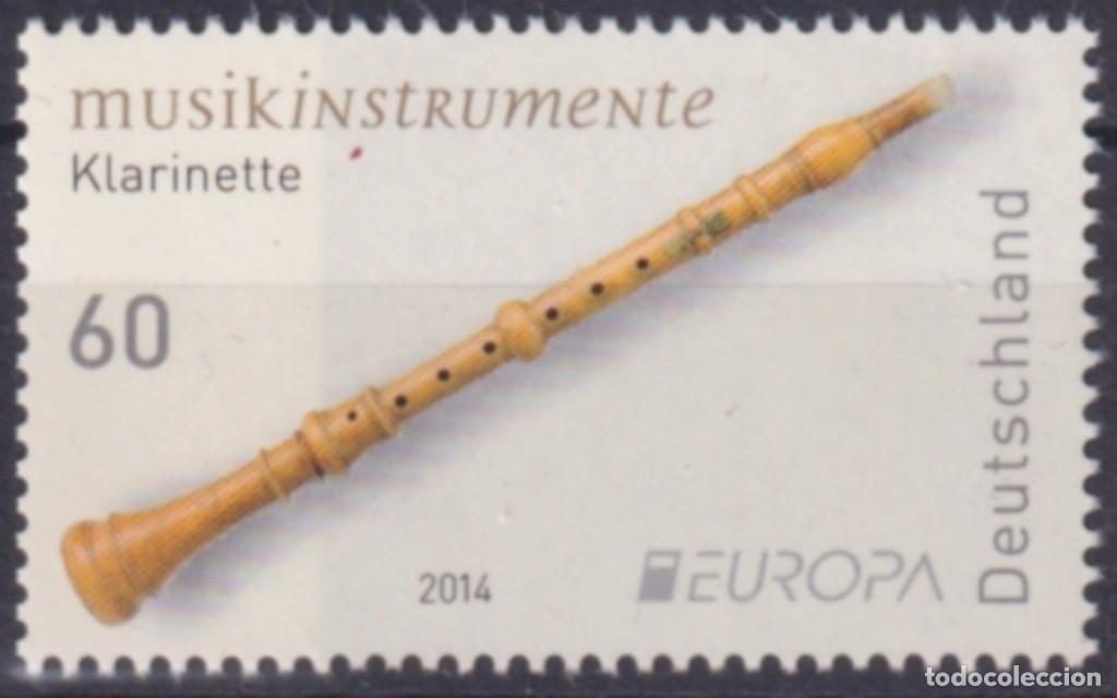 Timbres: F-EX65938 ANDORRA MNH 2014 EUROPA CEPT MUSIC INSTRUMENTS.