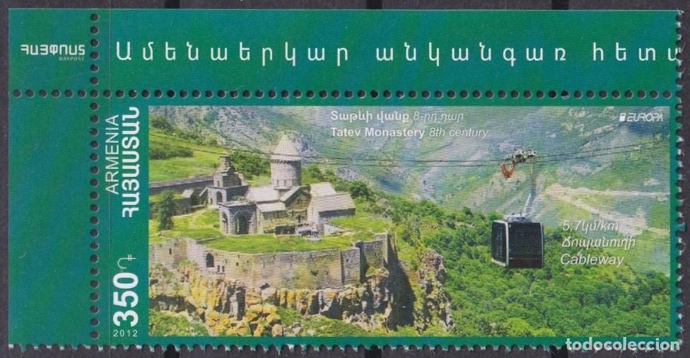 Timbres: F-EX65969 ARMENIA MNH 2012 EUROPA CEPT MONASTERY TATEV.