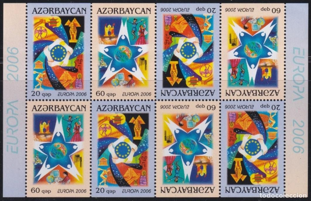 Timbres: F-EX65622 AZERBAIJAN MNH 2006 EUROPA CEPT INTEGRATION SHEET.