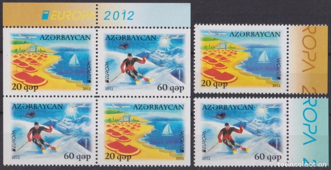 Timbres: F-EX66311 AZERBAIJAN MNH 2012 EUROPA CEPT HOLIDAYS.