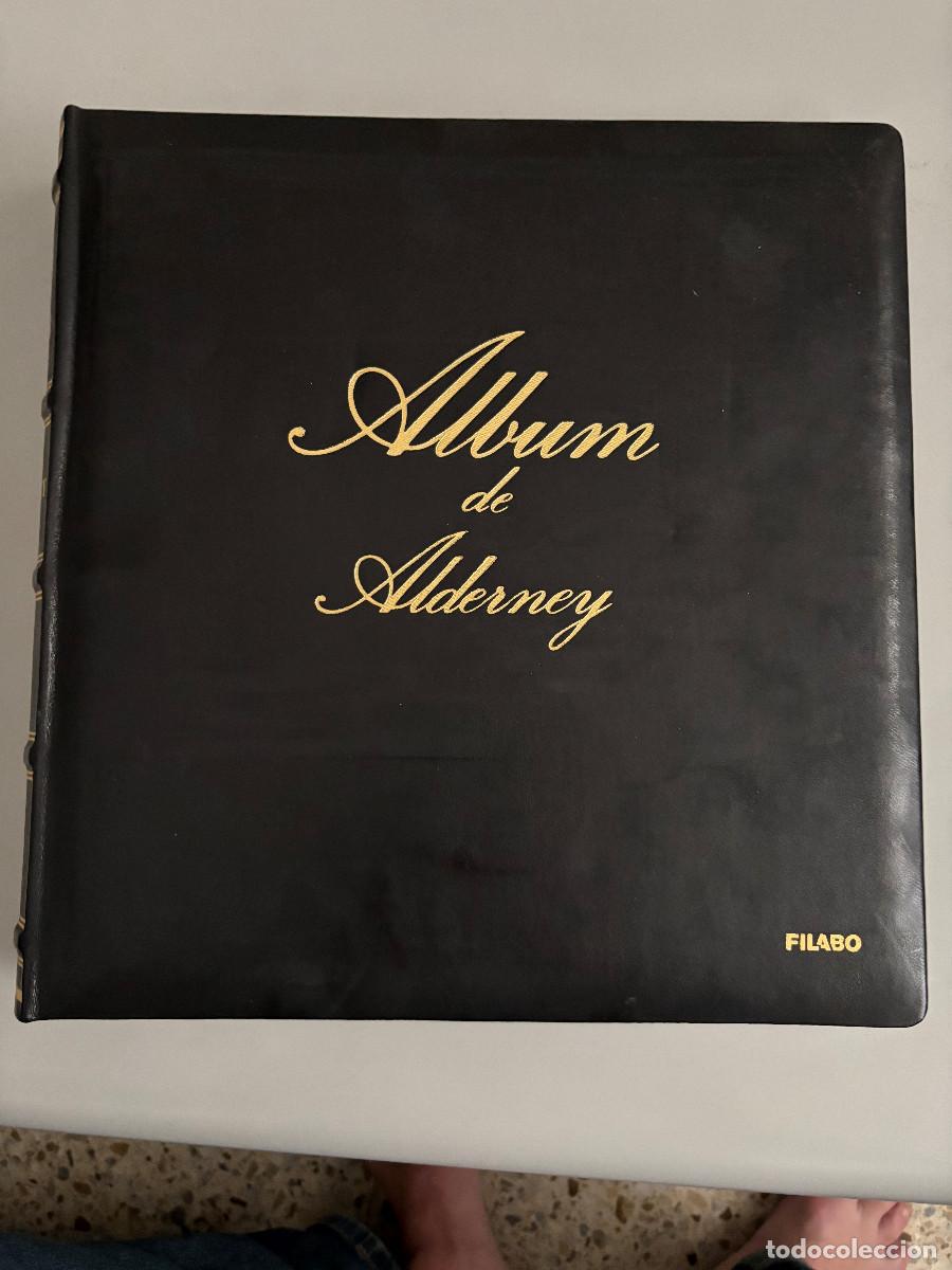 Timbres: Alderney album Filabo hojas 1983-1997 con sellos completo MNH