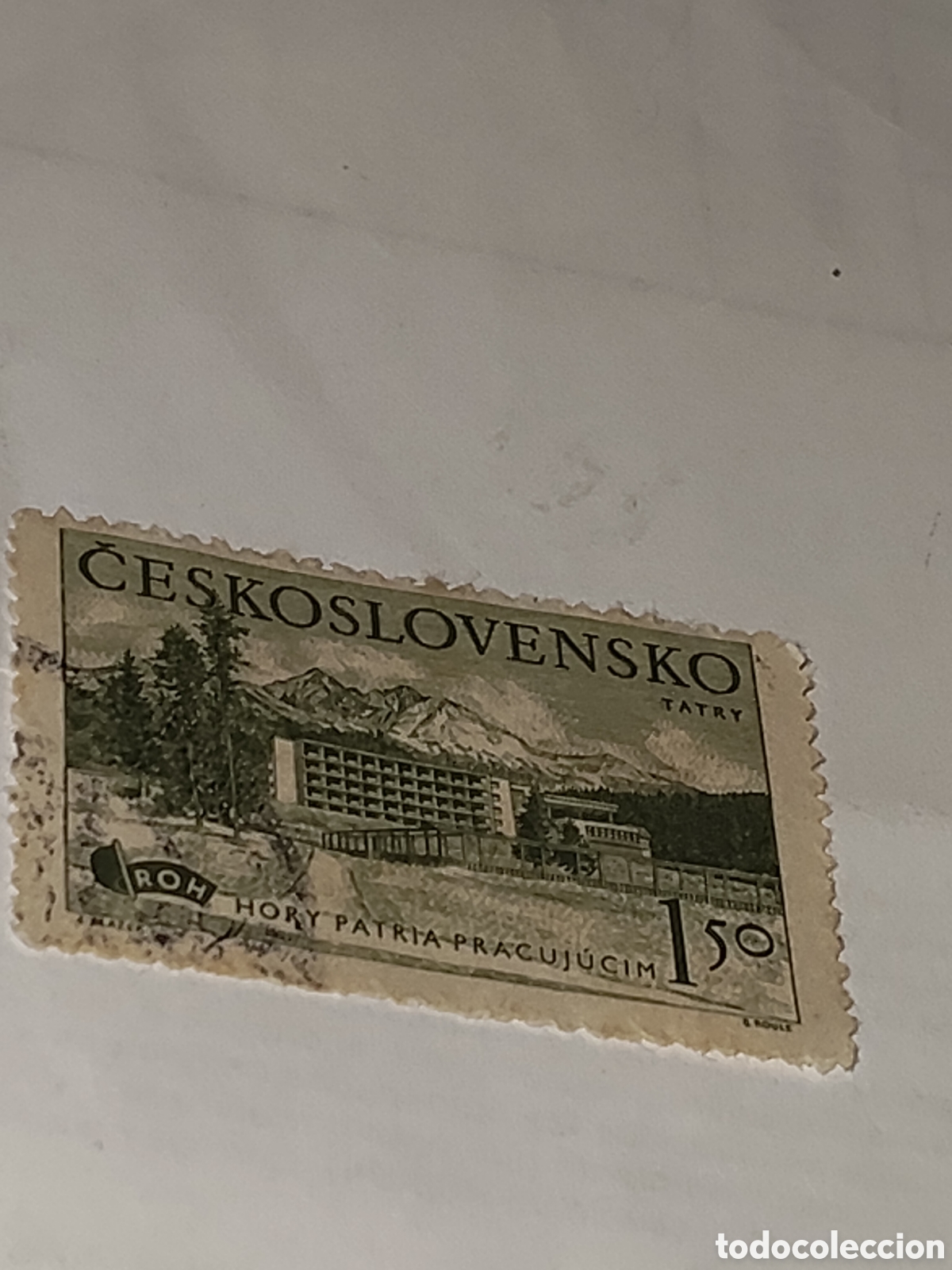 Timbres: Sello de Checoslovaquia serie cuidado de los trabajadores 1951