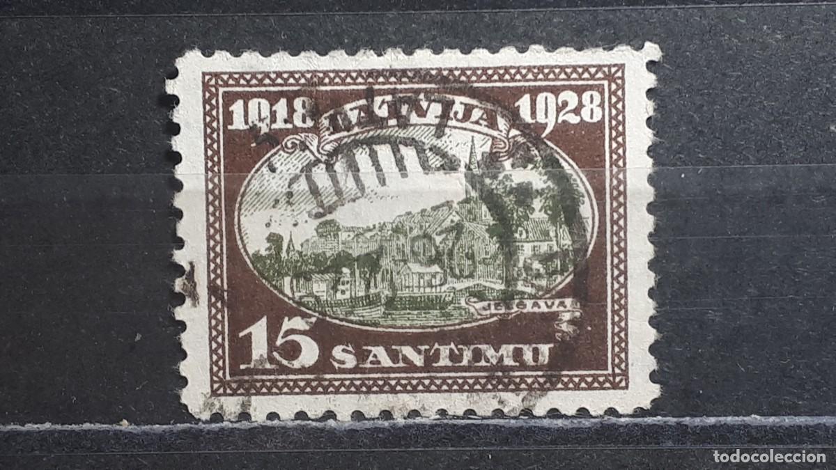 Timbres: LETONIA. A&Ntilde;O 1928. &deg;. YVERT 138