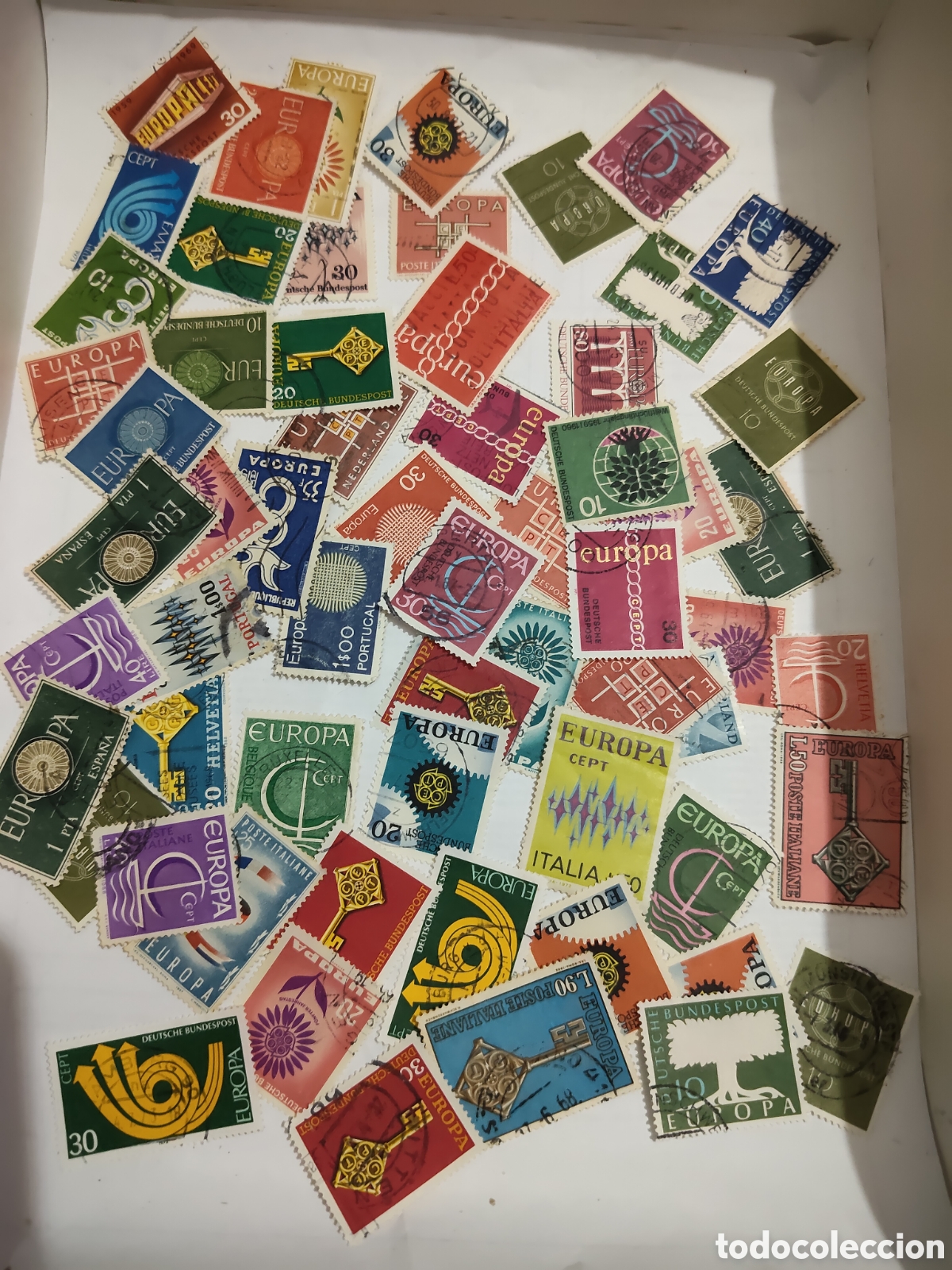 Timbres: 61 sellos de la serie EUROPA las emisiones conjuntas empezaron en 1956