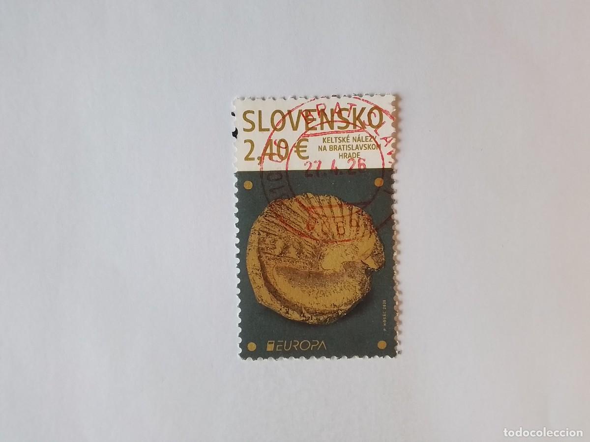 Sellos: A&Ntilde;O 2025 SLOVENSKO SELLO USADO