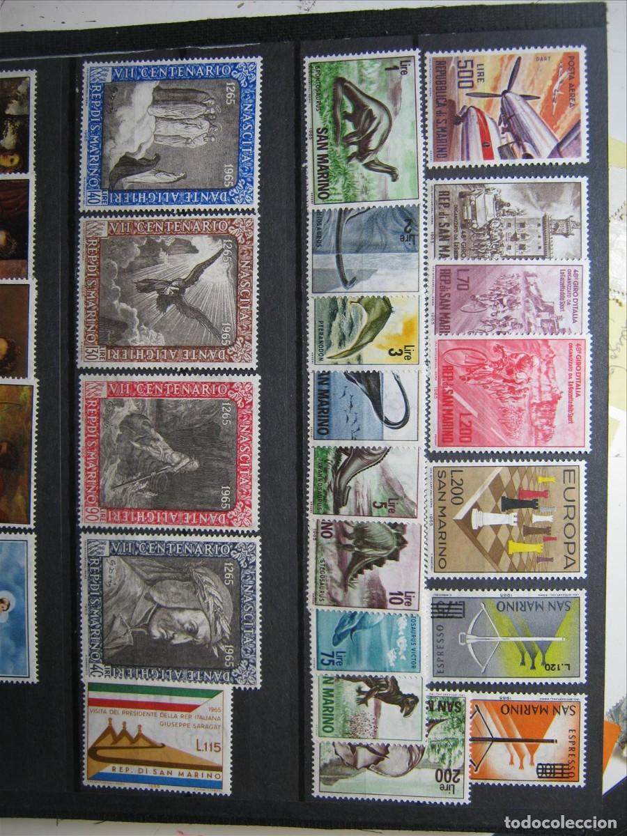 Sellos: SAN MARINO 1965 A&Ntilde;O COMPLETO MNH** SIN CHARNELA LUJO.