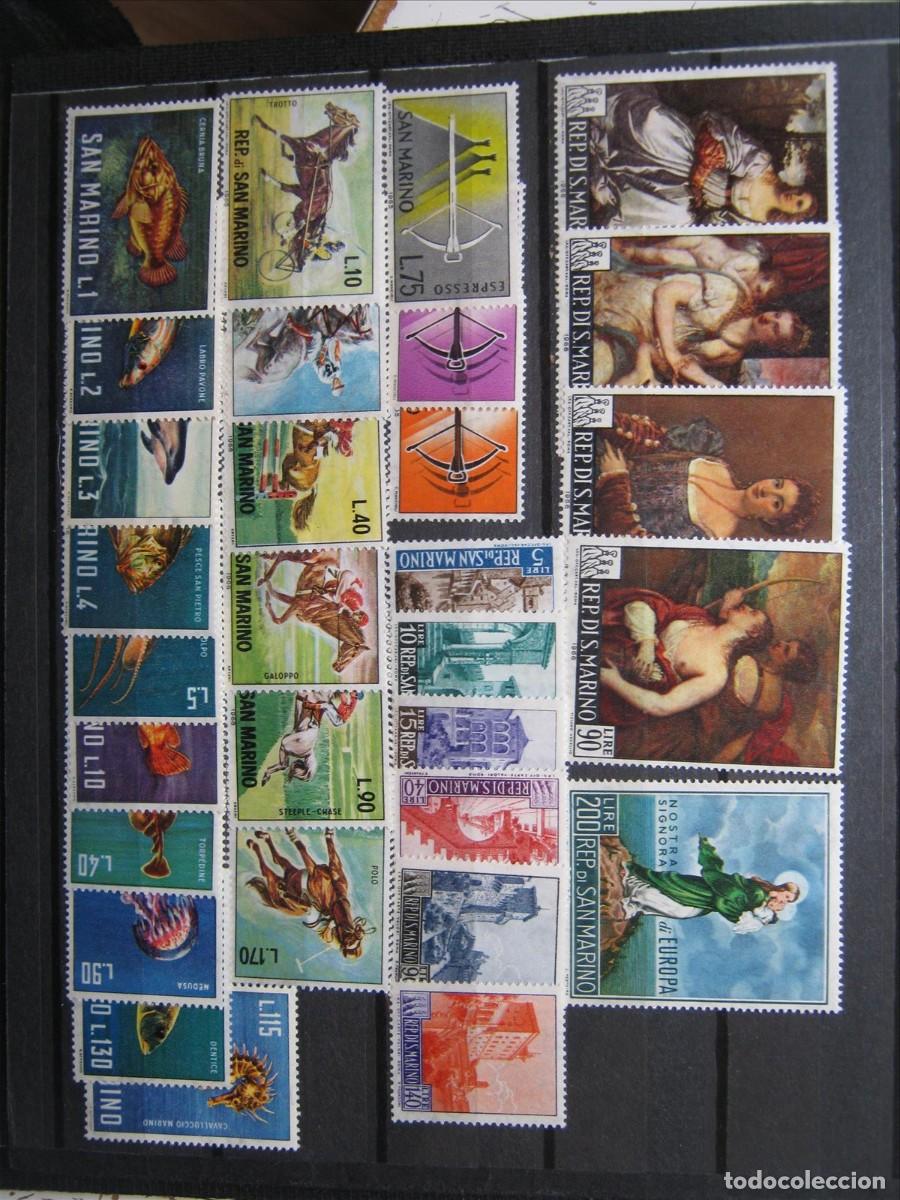 Sellos: SAN MARINO 1966 A&Ntilde;O COMPLETO MNH** SIN CHARNELA LUJO.
