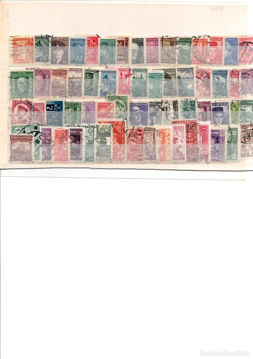 Sellos: Checoslovaquia 60 val. usados