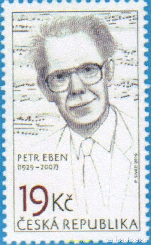 Sellos: 597948 MNH CHEQUIA 2019 PETER EBEN - COMPOSOTOR