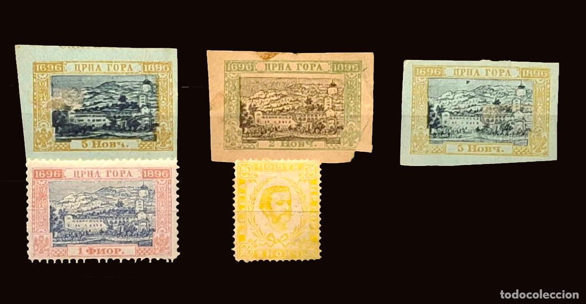 Sellos: 1879-1896, Principado de Montenegro