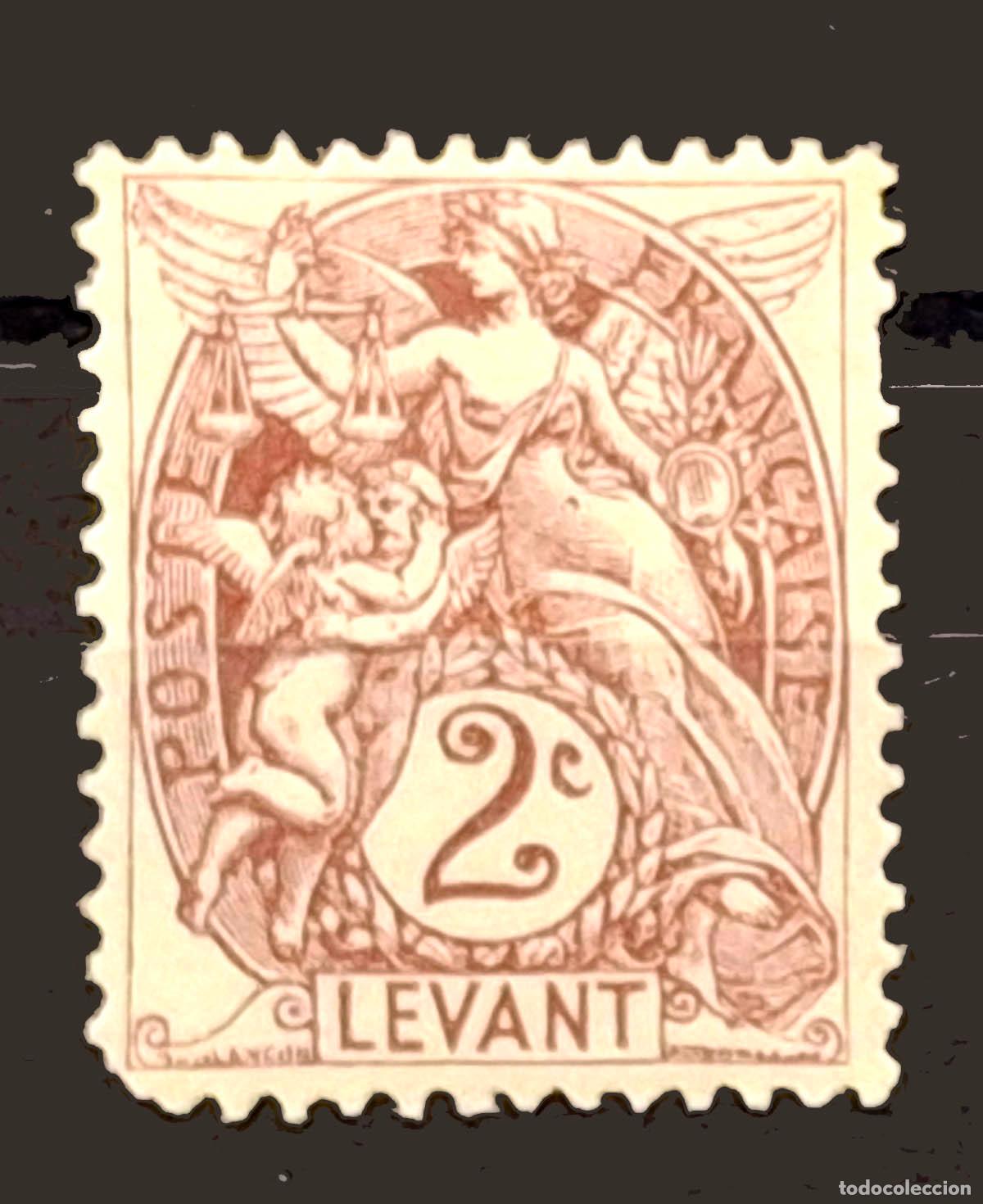 Sellos: 1902, Imperio Otomano, Levant Oficina Postal Farncesa