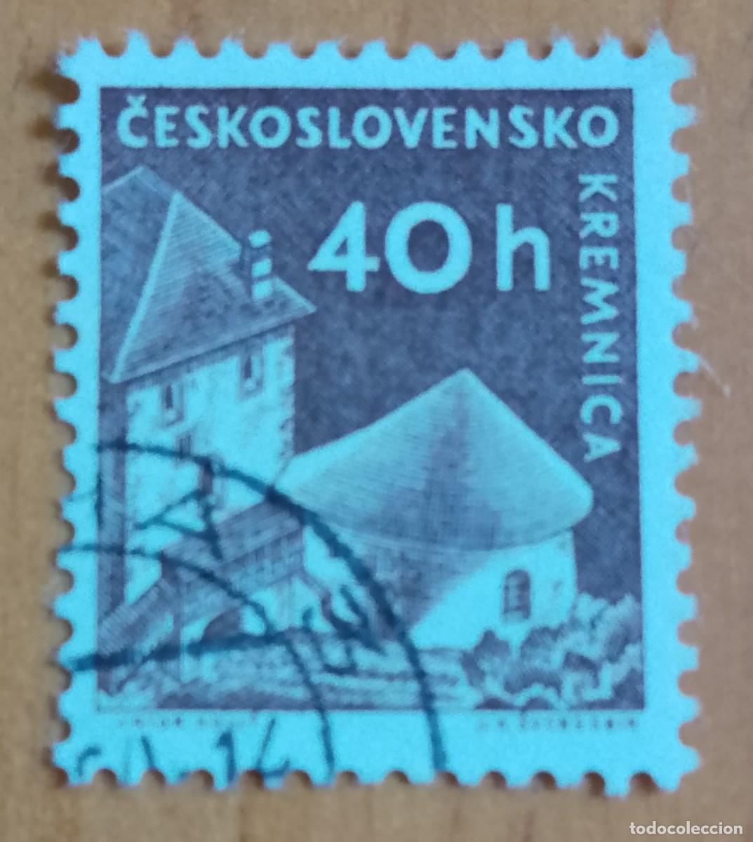 Sellos: CHECOSLOVAQUIA - V/F 40 H- A&Ntilde;O 1960 - KREMNICA - VER DESCRIPCI&Oacute;N