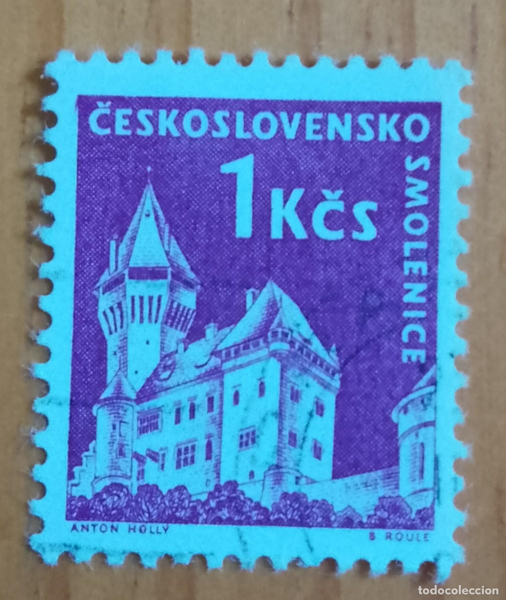 Sellos: CHECOSLOVAQUIA - V/F 1 KCS - A&Ntilde;O 1960 - CASTILLO DE SMOLENICE - YV 1074 - VER DESCRIPCI&Oacute;N