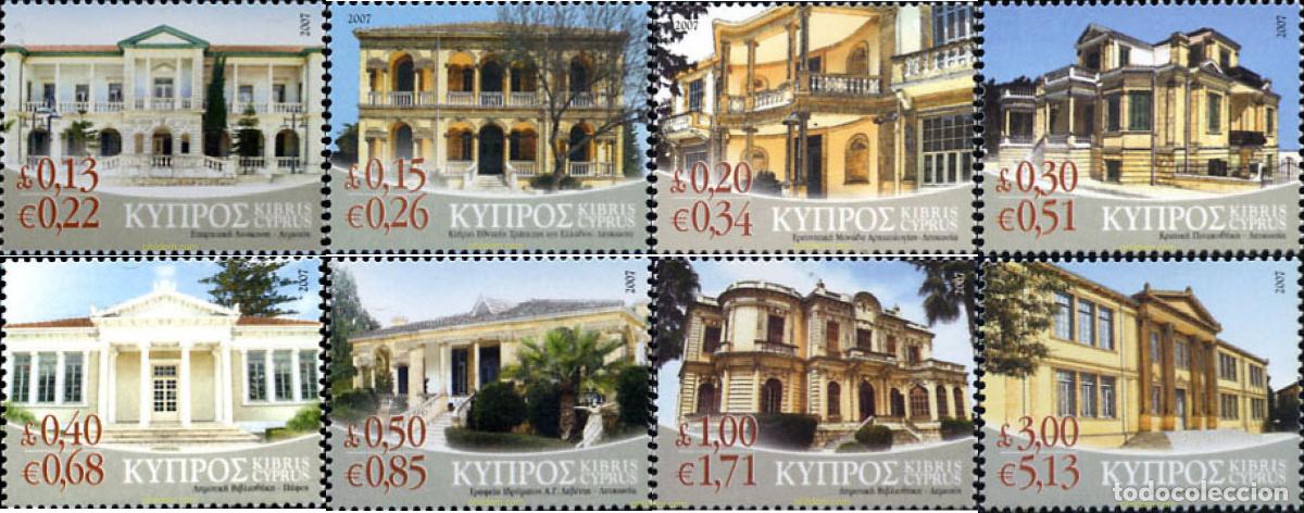 Sellos: 208818 MNH CHIPRE 2007 EDIFICIOS