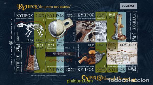 Sellos: 252286 MNH CHIPRE 2007 HISTORIA DE CHIPRE