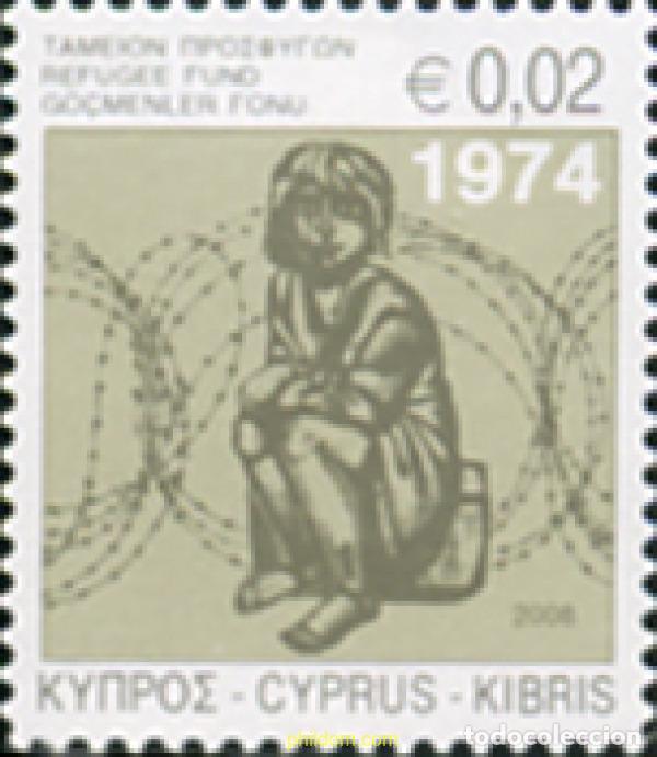 Sellos: 216126 MNH CHIPRE 2008 REFUGIADOS
