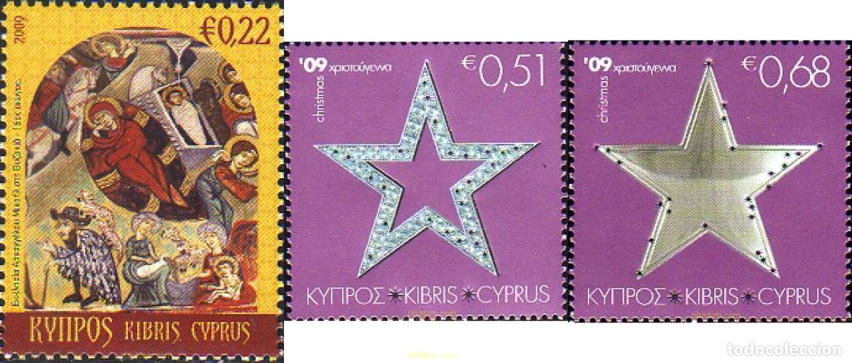 Sellos: 235692 MNH CHIPRE 2009 NAVIDAD