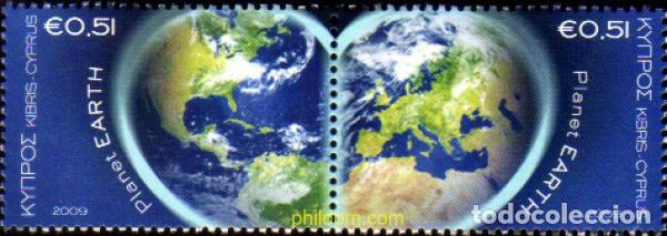Sellos: 231254 MNH CHIPRE 2009 PLANETA TIERRA
