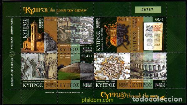 Sellos: 234495 MNH CHIPRE 2009 HISTORIA DE CHIPRE