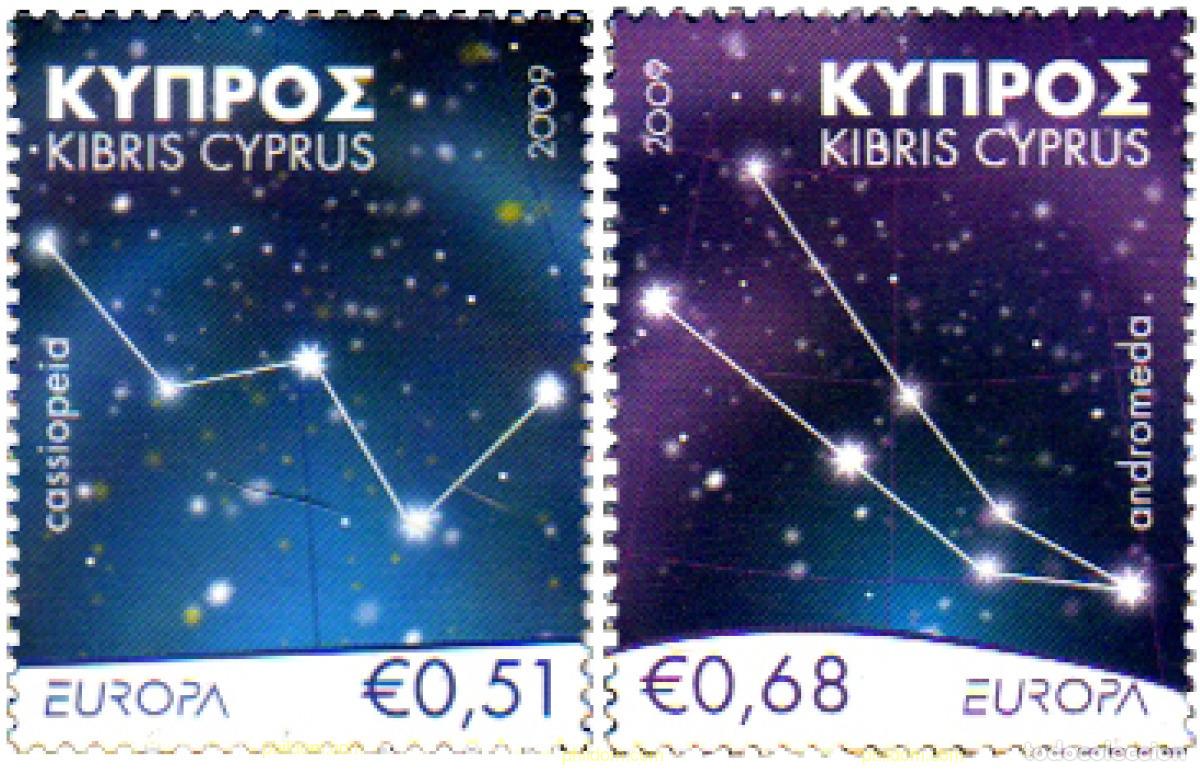 Sellos: 229218 MNH CHIPRE 2009 EUROPA CEPT 2009 - ASTRONOMIA