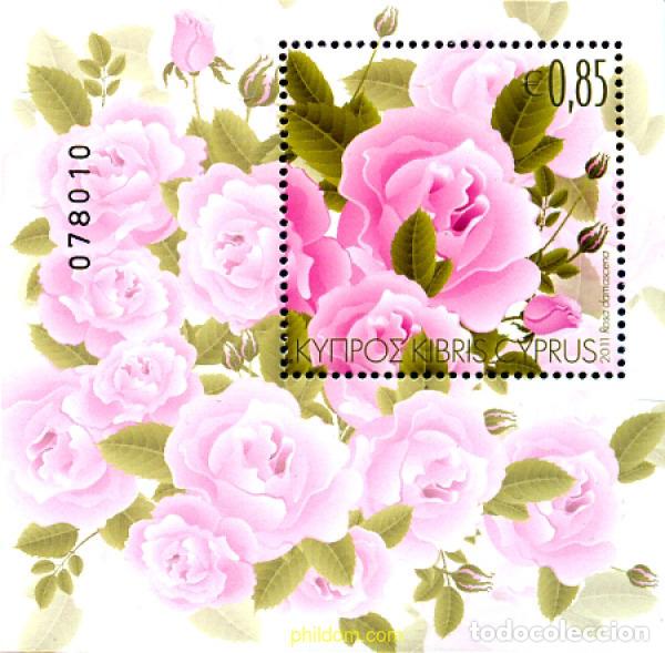 Sellos: 261094 MNH CHIPRE 2011 ROSAS