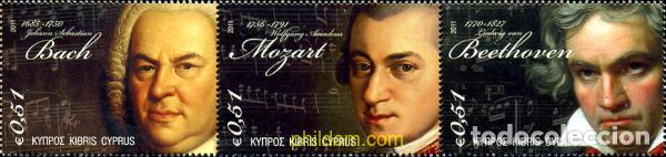 Sellos: 259675 MNH CHIPRE 2011 MUSICOS
