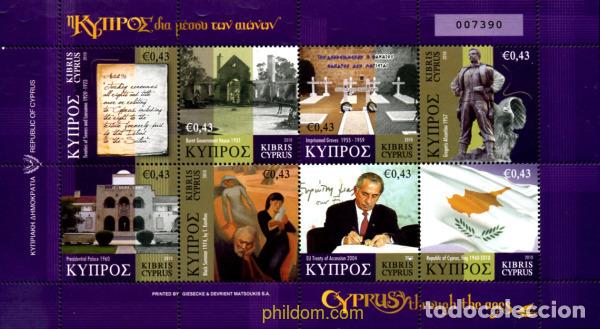 Sellos: 256159 MNH CHIPRE 2010 HISTORIA DE CHIPRE