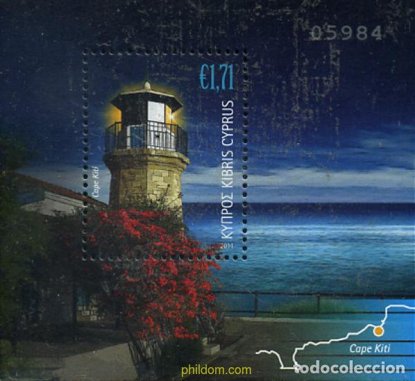 Sellos: 264070 MNH CHIPRE 2011 FAROS