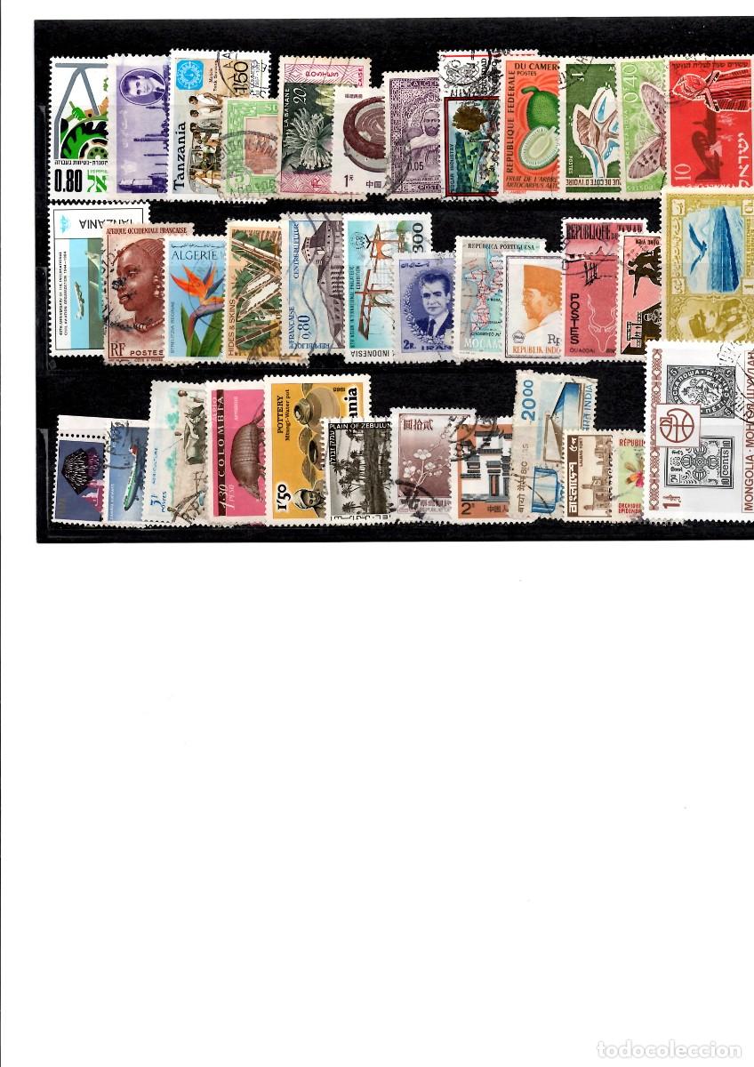 Sellos: 36 sellos de Africa usados