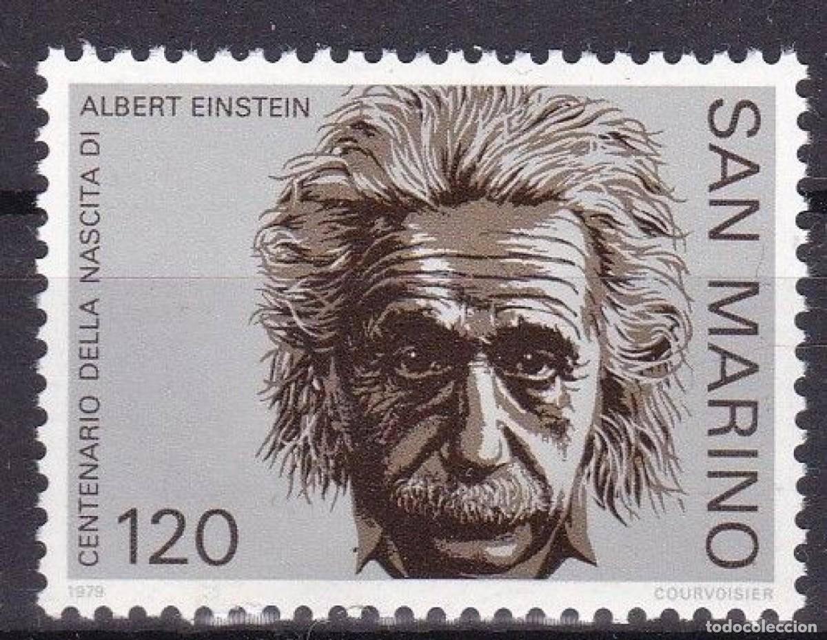 Sellos: SAN MARINO 1979 STAMP MNH CENTENARIO DEL NACIMIENTO DE ALBERT EINSTEIN